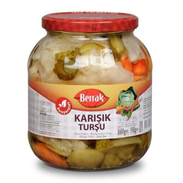 Berrak – Karışık Turşu (1600 g)