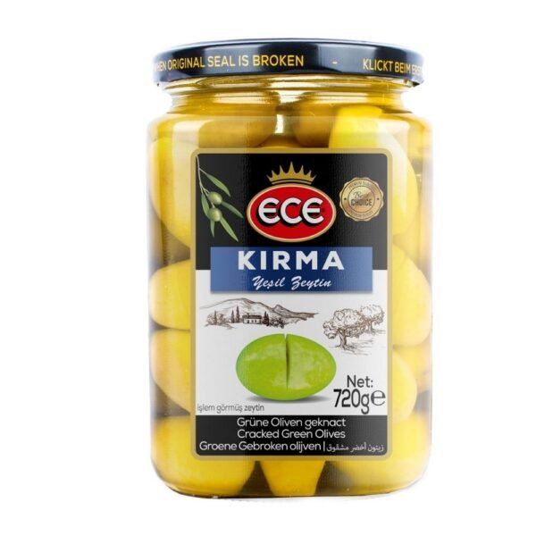 Ece – Kırma Yeşil Zeytin (720 g)