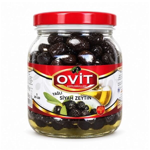 Ovit – Yağlı Siyah Zeytin (900 g)