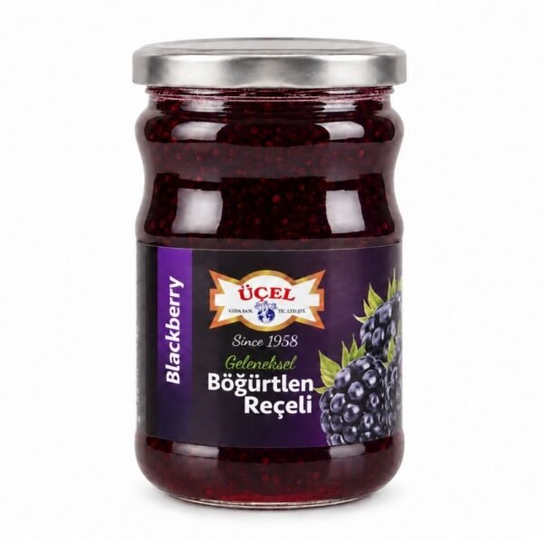 Üçel – Böğürtlen Reçeli (800 g)