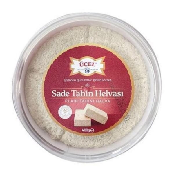 Üçel – Sade Tahin Helvası (400 g)