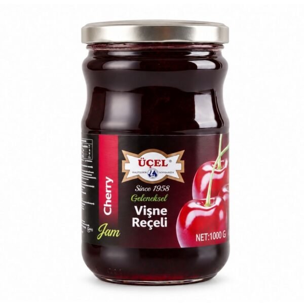 Üçel – Vişne Reçeli (800 g)